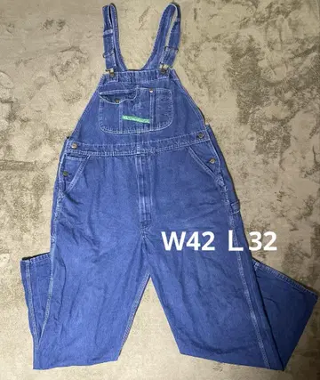 [ 미국 빈티지 의류 ] Key 데님 오버롤 W42 L32 XL