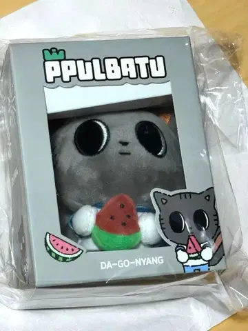 PPULBATU DA-GO-NYANG 봉제 인형 키링