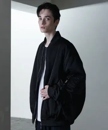 act'm 액톰 빅 실루엣 MA-1 블루종 XL