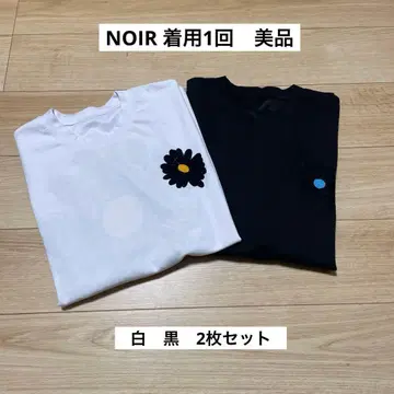 한국 브랜드 NoiR 데이지 T셔츠 시밀러 룩 빅 실루엣 누아르