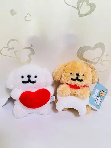 몰티즈 모루치즈 볼체인 달린 봉제인형 2