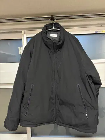 LILL 충전솜 하이넥 루즈 슬리브 패디드 자켓