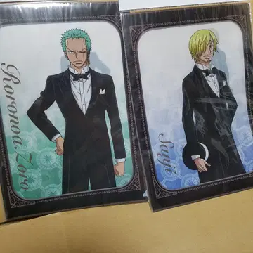 원피스 조로 상디 턱시도 클리어 파일 party 파티