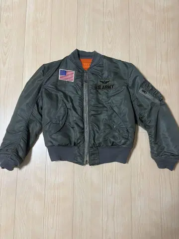 US ARMY 실물 MA-1 70s 플라이트 자켓