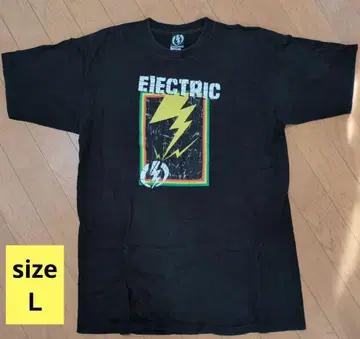 빈티지 일렉트릭 T 셔츠 size:L