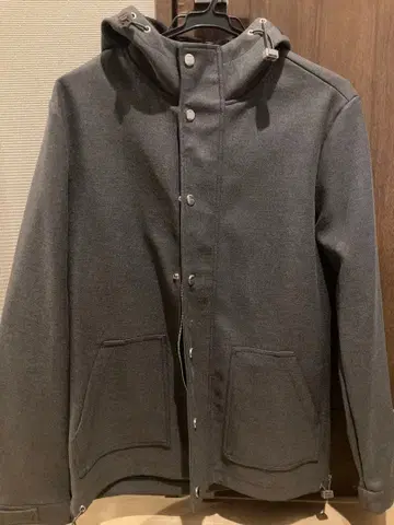 ZARA MAN 후드 부착 그레이 자켓