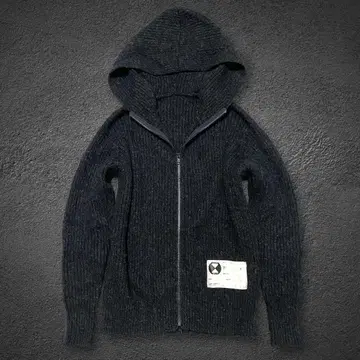 FINAL HOME nylon switching zip-up hoodie