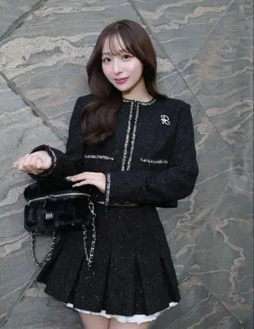 Darich 스팽글 트위드 자켓