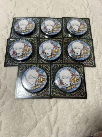 은혼 생일 캔뱃지 사카타 긴토키 2025