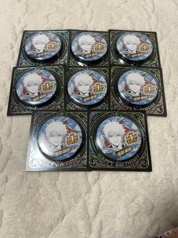 은혼 생일 캔뱃지 사카타 긴토키 2025