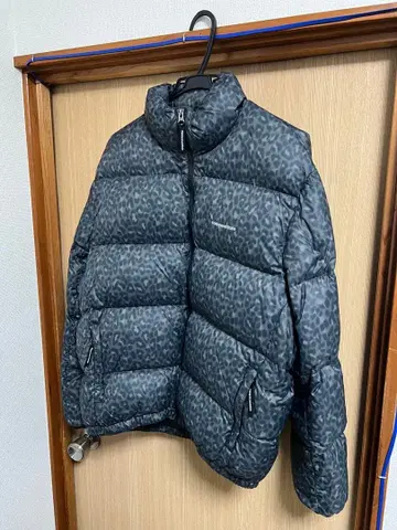 thisisneverthat 다운 자켓 M 레오파드 무늬