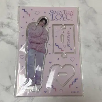 SEVENTEEN LOVE 아크릴 스탠드 JEONGHAN