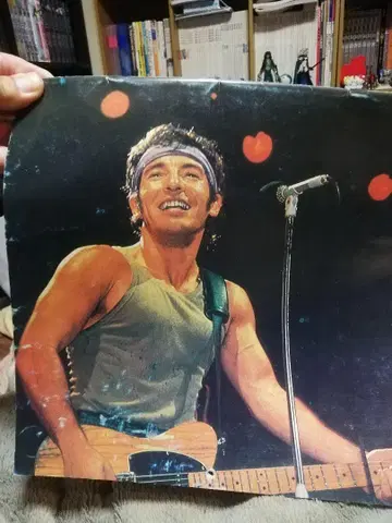 Bruce Springsteen 1986-1987 달력 레어 진품