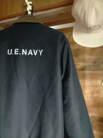U.E.NAVY 밀리터리 자켓 네이비