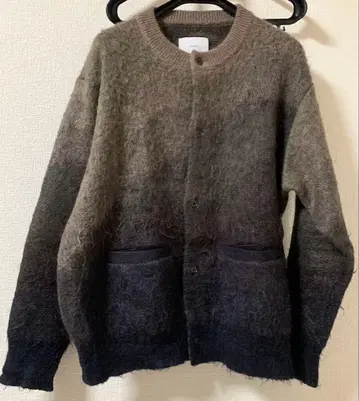 ssstein Gradation Mohair Knit Cardigan M