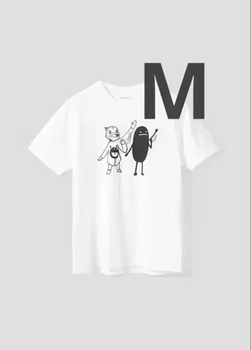 M 금색의 갓슈!! graniph 그라니프 T셔츠