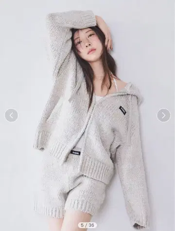 스나이델 로빙 니트 후디