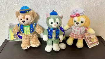 [ 디즈니 ] 더피 젤라토니 쿠키앤 인형 배지 세트