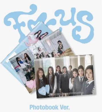 미개봉 새상품 Hearts2Hearts FOCUS 앨범 3종 세트