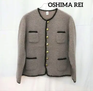 OSHIMA REI 오오시마레이 모헤어 가디건 자켓 울