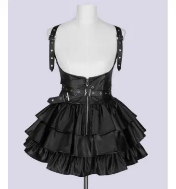 QOOZA IMVAL / Frill Leather Dress