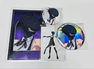 체인소 맨 대교류전 봄 캔뱃지 클리어 카드 베이스 야드 도쿄