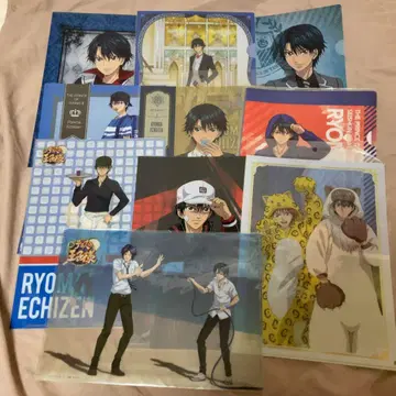 에치젠 료마, 토야마 킨타로, 유키무라 세이이치 클리어 파일 묶음 판매