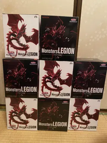 유희왕 피규어 오시리스의 천공룡 LEGION 6체