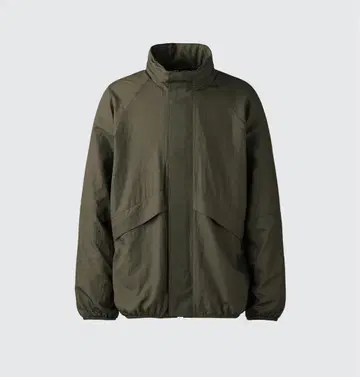 UNIQLO C 라이트웨이트 스탠드 블루종 M 올리브