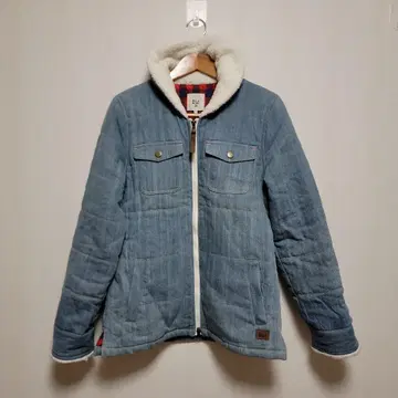 BILLABONG 데님풍 플리스 자켓 M