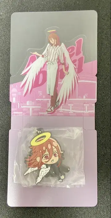 체인소 맨 천사의 악마 라운드원 콜라보 스탠딩 코스터 세트