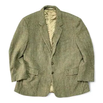 구제 해리스 트위드 트위드 울 소재 테일러드 자켓 남성용 46