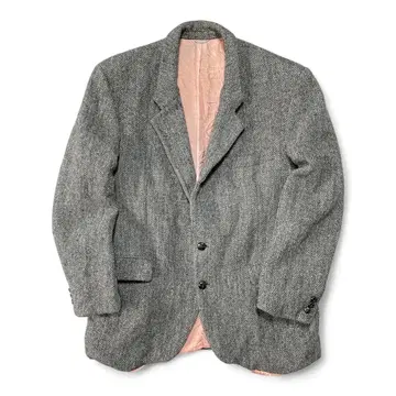 구제 해리스 트위드 트위드 울 소재 테일러드 자켓 남성용 L 상당