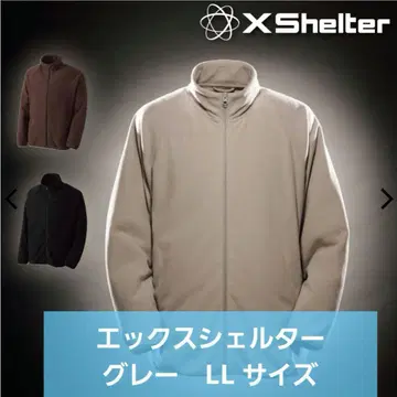 새상품 LL 사이즈 그레이 엑스쉘터 플리스 자켓 워크맨
