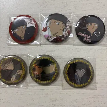 이상윤(아카이 슈이치) 캔뱃지 명탐정 코난 SEGA