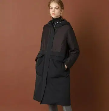 DRESSTERRIOR 스티치리스 도킹 다운 코트 34
