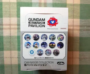 [ 만박 ] 건담 파빌리온 한정판 캔뱃지 1상자