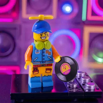 레고 미니 피규어 장난꾸러기 DJ