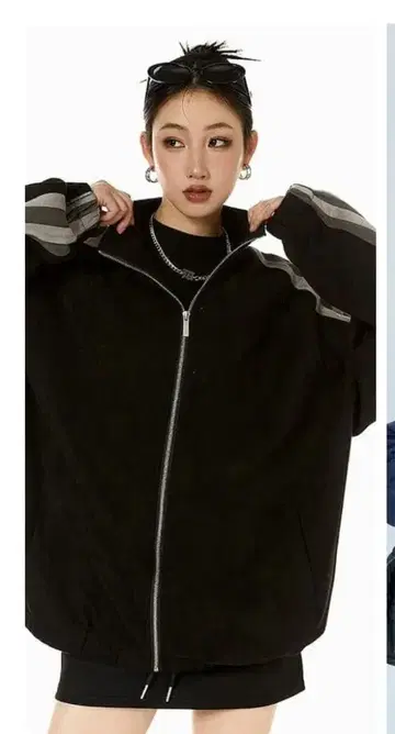 오로라 부티크 벨로아 트랙 자켓 M 일본 미상륙