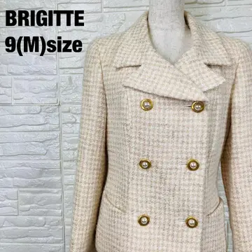 BRIGITTE 브리지트 트위드 더블 울 코트 1127