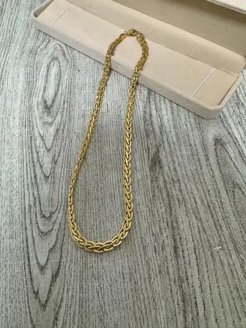 45cm 30g 골드 컬러 금 패션 목걸이