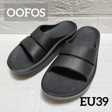 OOFOS OOmega OOahh 샌들 리커버리 통굽 25cm