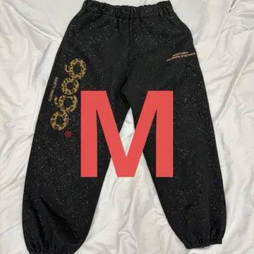 9090 girl OG Logo Glitter Sweat Pants
