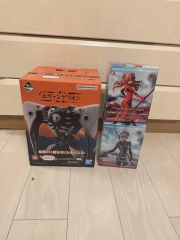 에반게리온 제일복권 & 프라이스 피규어 3개 세트