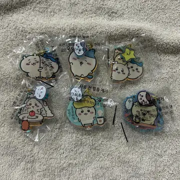치이카와 (먼작귀) 한국 아크릴 키링 6개 세트