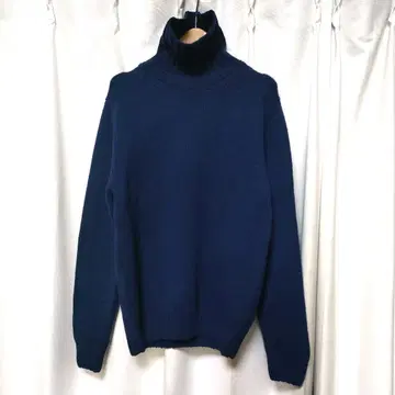 [ 새상품급 ] 레어 Drumohr 돌모어 캐시미어 터틀넥 니트