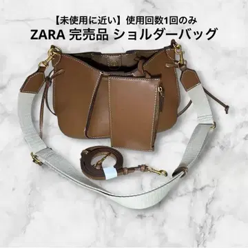 ZARA 완판템 브라운 숄더백 카드 케이스 포함