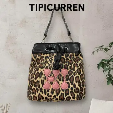티피쿠렌 TIPICURREN 레오파드 숄더백 핑크 2WAY