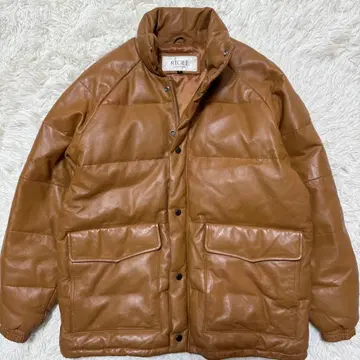 RIGEL 램 가죽 다운 자켓 기무라 타쿠야