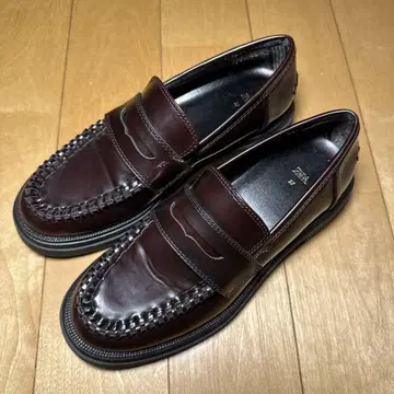ZARA 통굽 로퍼 다크 브라운 37 ( 약 23.5~24cm )